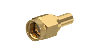 COAXIAL CONNECTOR, SMA, 50 Ohm, Straight cable plug (male)