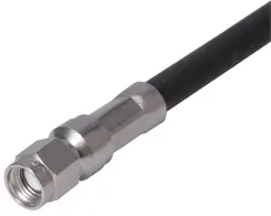 COAXIAL CONNECTOR, SMA-reverse, 50 Ohm, Straight cable plug (male)