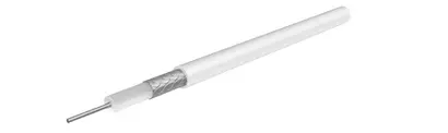 Hand formable, 50 Ohm, 6 GHz, 165°C, ø6.2 mm, FEP jacket