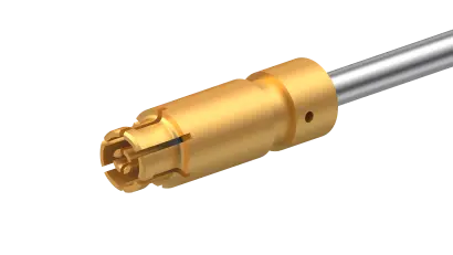 COAXIAL CONNECTOR, SMPM, 50 Ohm, Straight cable jack (female)