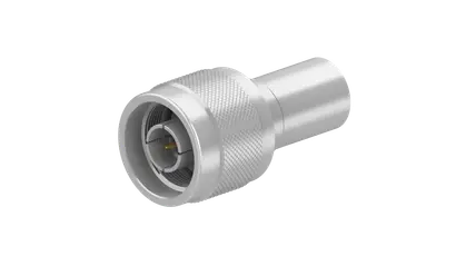 COAXIAL CONNECTOR, N, 75 Ohm, Straight cable plug (male)