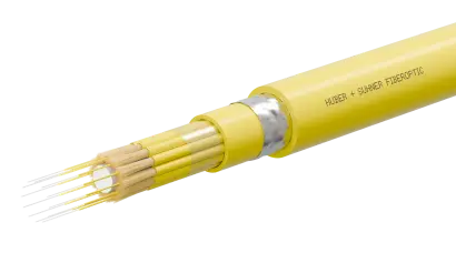 12 Fiber E9/125 Yellow Jacket