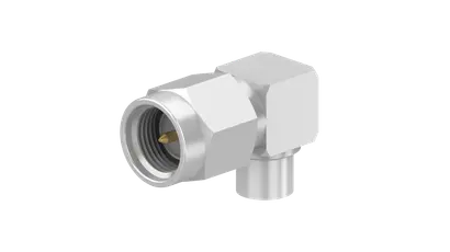 COAXIAL CONNECTOR, SMA, 50 Ohm, Right angle cable plug (male)