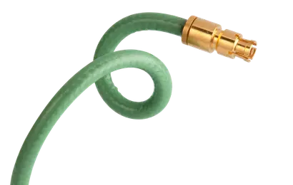MICROBEND MVR-6, SMPM (female), 1.85 mm (male), ruggedized, 50 Ohm, 65 GHz, 6 in, 152.4 mm