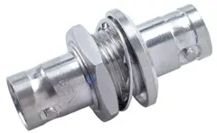 COAXIAL ADAPTER, BNC, 50 Ohm, Bulkhead, jack / jack (female / female)