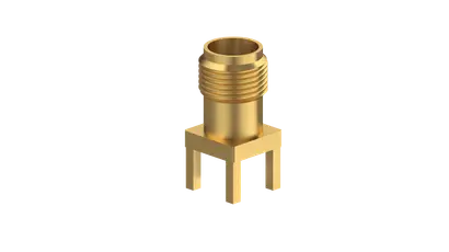 COAXIAL CONNECTOR, SMA, 50 Ohm, Straight PCB jack (female)