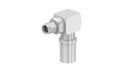 COAXIAL CONNECTOR, SMA, 50 Ohm, Right angle cable plug (male)