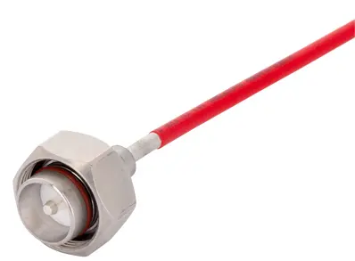 COAXIAL CONNECTOR, 4.3-10, 50 Ohm, Straight cable plug (male)