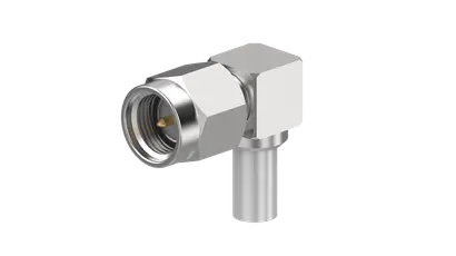 COAXIAL CONNECTOR, SMA, 50 Ohm, Right angle cable plug (male)