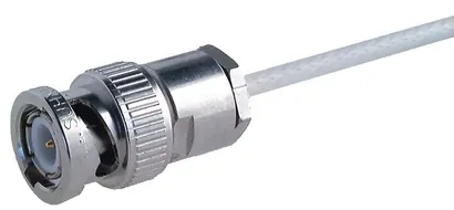 COAXIAL CONNECTOR, BNC, 50 Ohm, Straight cable plug (male)