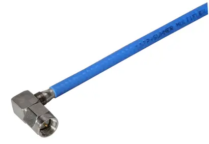 COAXIAL CONNECTOR, SMA, 50 Ohm, Right angle cable plug (male)