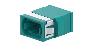 MTP adapter, snap-in flange, MTP footprint