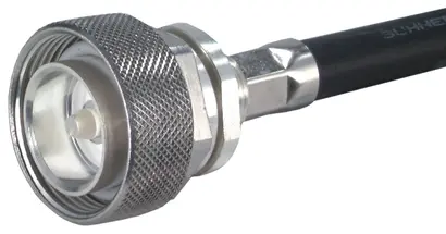 COAXIAL CONNECTOR, 7/16, 50 Ohm, Straight cable plug (male)