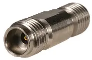 COAXIAL ADAPTER, PC 2.4 - SK, 50 Ohm, jack / jack (female / female)