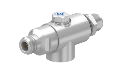COAXIAL SURGE PROTECTOR DEVICE, GDT technology up to 1.0 GHz