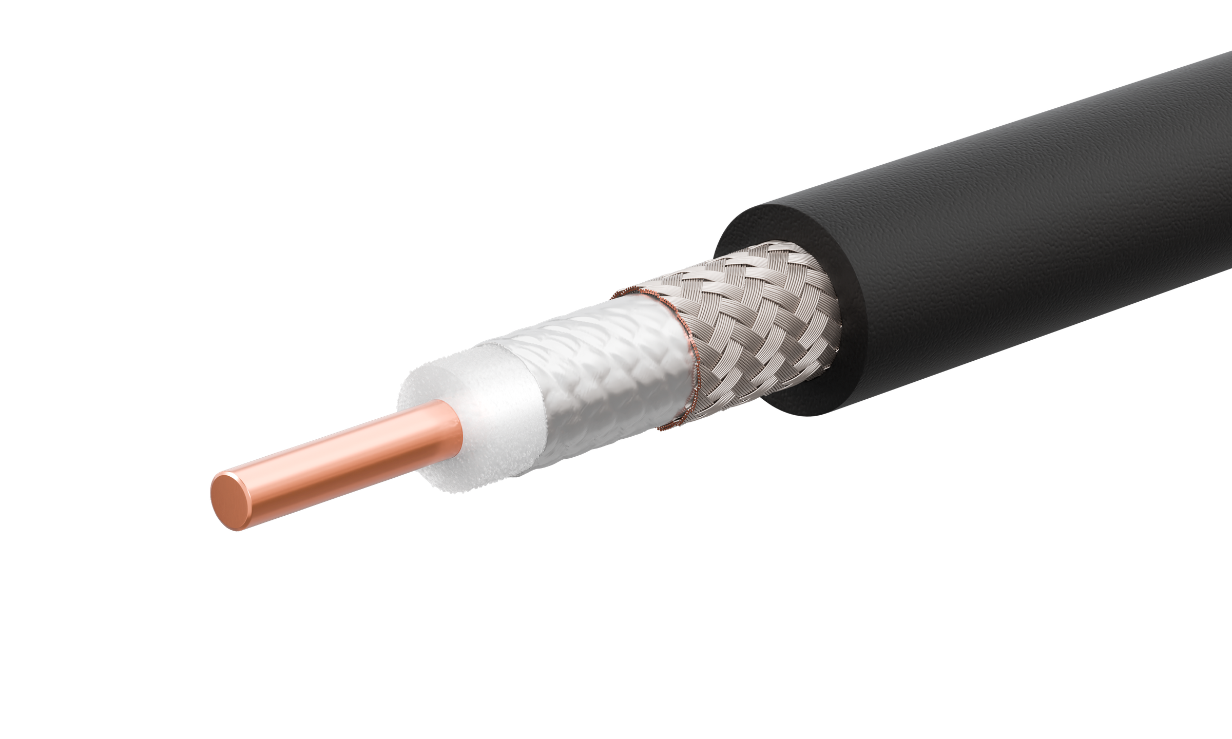 Low-loss, 50 Ohm, 8 GHz, 85°C, ø10.25 mm, LSFH jacket