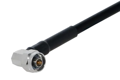 COAXIAL CONNECTOR, N, 50 Ohm, Right angle cable plug (male)