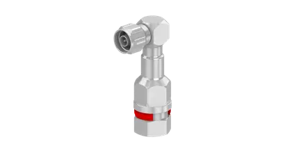 COAXIAL CONNECTOR, N, 50 Ohm, Right angle cable plug (male)