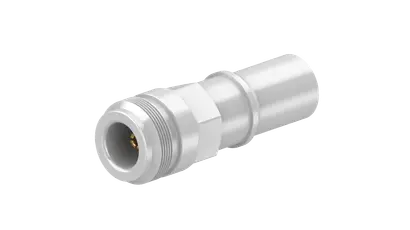 COAXIAL CONNECTOR, N, 50 Ohm, Straight cable jack (female)