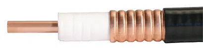 Corrugated, 50 Ohm, 5 GHz, 85°C, ø27.6 mm, PE jacket