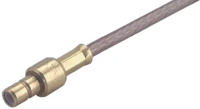 COAXIAL CONNECTOR, SMB, 50 Ohm, Straight cable jack (female)