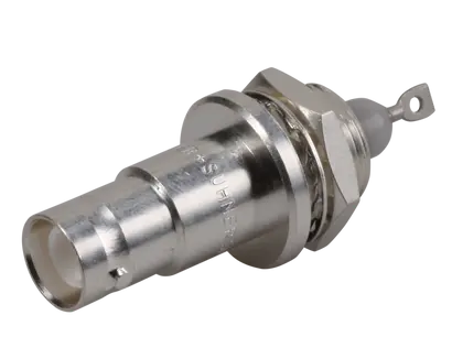 COAXIAL CONNECTOR, SHV, 50 Ohm, Straight bulkhead receptacle, jack (female)