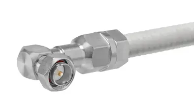 COAXIAL CONNECTOR, 4.3-10, 50 Ohm, Right angle cable plug (male)