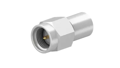 COAXIAL CONNECTOR, SMA, 50 Ohm, Straight cable plug (male)