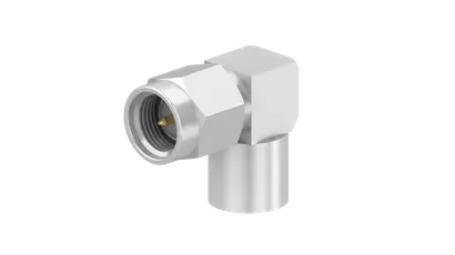 COAXIAL CONNECTOR, SMA, 50 Ohm, Right angle cable plug (male)