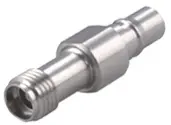 COAXIAL ADAPTER, PC 3.5 - QMA, 50 Ohm, jack / jack (female / female)