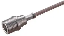 COAXIAL CONNECTOR, QMA, 50 Ohm, Straight cable plug (male)