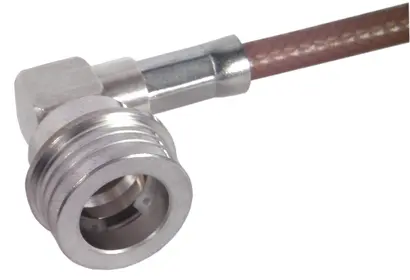 RG142 LSFH, 50 Ohm, 8 GHz, 105°C, ø5.34 mm, RA - HUBER+SUHNER