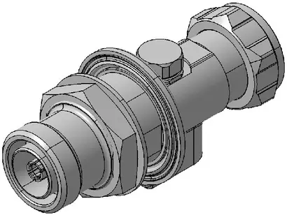 COAXIAL SURGE PROTECTOR DEVICE, GDT technology up to 2.5 GHz