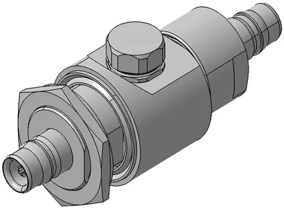 COAXIAL SURGE PROTECTOR DEVICE, GDT technology up to 2.5 GHz