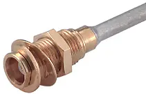 COAXIAL CONNECTOR, MCX, 50 Ohm, Straight bulkhead cable jack (female)