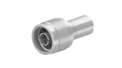 COAXIAL CONNECTOR, N, 75 Ohm, Straight cable plug (male)