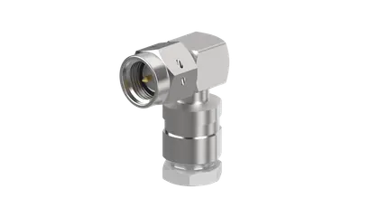 COAXIAL CONNECTOR, SMA, 50 Ohm, Right angle cable plug (male)