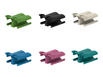 LC clip push-pull duplex