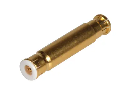 COAXIAL ADAPTER, MBX, 50 Ohm, plug / plug (male / male)