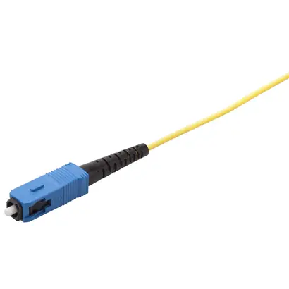SC connector, SM, premium, UPC, blue