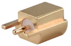 COAXIAL CONNECTOR, MCX, 75 Ohm, Straight PCB jack (female)