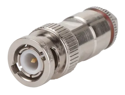 COAXIAL CONNECTOR, BNC, 50 Ohm, Straight cable plug (male)
