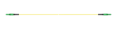 Simplex, LC pushpull-LC pushpull, APC, 2.0mm, yellow, SM/A2