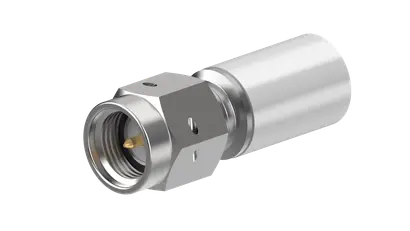 COAXIAL CONNECTOR, SMA, 50 Ohm, Straight cable plug (male)