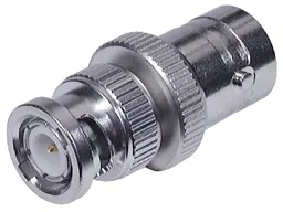 COAXIAL ADAPTER, BNC, 50 Ohm, plug / jack (male / female)