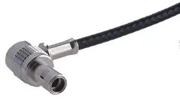 COAXIAL CONNECTOR, QLA-01, 50 Ohm, Right angle cable plug (male)