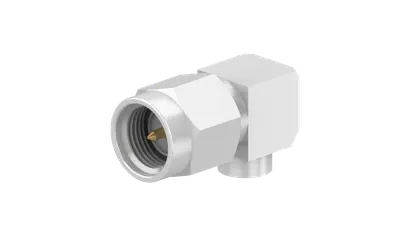 COAXIAL CONNECTOR, SMA, 50 Ohm, Right angle cable plug (male)