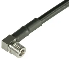 COAXIAL CONNECTOR, QMA, 50 Ohm, Right angle cable plug (male)