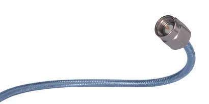 MINIBEND R-7HT, SMA (male), SMA (male), ruggedized, lead-free solder, 50 Ohm, 24 GHz, 7 in, 177.8 mm