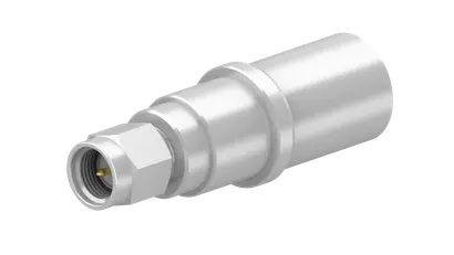 COAXIAL CONNECTOR, SMA, 50 Ohm, Straight cable plug (male)